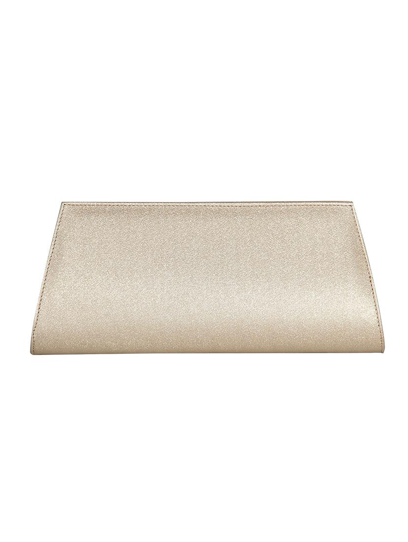 gold leatherette (pu) envelope clutch - 16171377 - Zoom Image - 2