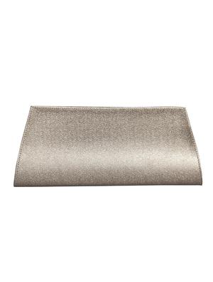 grey leatherette (pu) envelope clutch - 16171379 - Standard Image - 2
