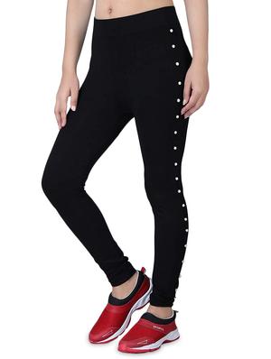 pearl embellished high rise jegging - 16171696 - Standard Image - 2