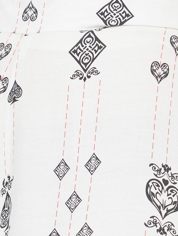 Printed flared palazzo - 16172347 - Zoom Image - 5