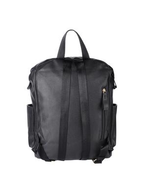 black leatherette (pu) regular backpack - 16172626 - Standard Image - 2