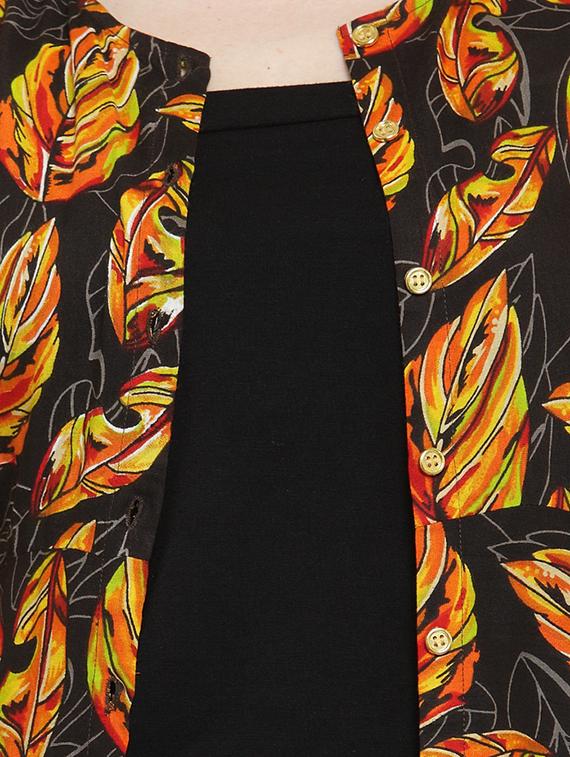 black viscose shrug - 16173382 - Zoom Image - 5