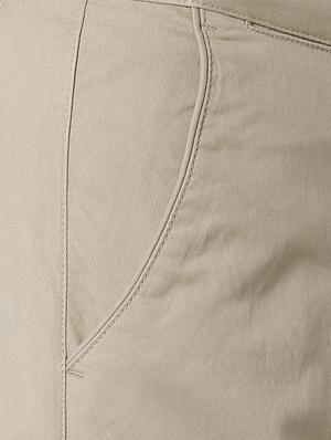 beige solid chinos - 16174436 - Standard Image - 5