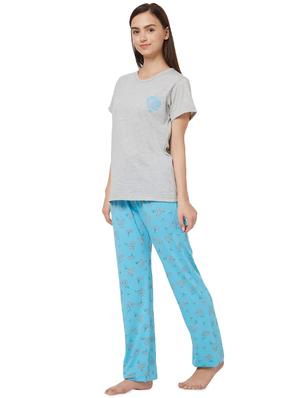 graphic print nightwear set - 16174530 - Standard Image - 2