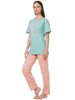 graphic print nightwear set - 16174541 - Standard Image - 2