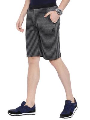 grey striped shorts - 16178736 - Standard Image - 2