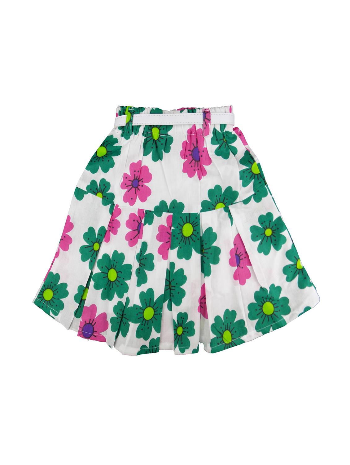 multi colored cotton regular skirt - 16183996 - Zoom Image - 2