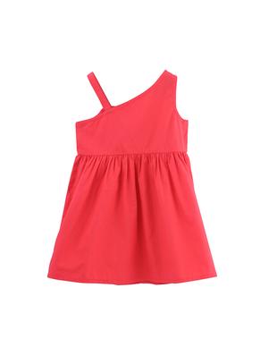 red cotton frock - 16184333 - Standard Image - 2