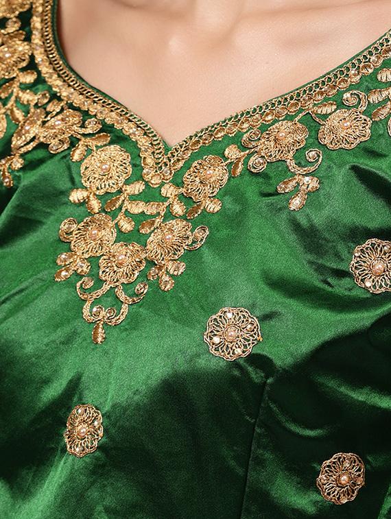 red flared lehenga - 16185049 - Zoom Image - 5