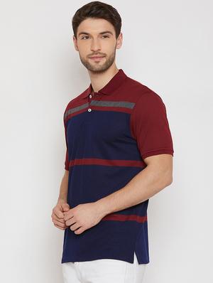 navy blue polo t-shirt - 16186198 - Standard Image - 2