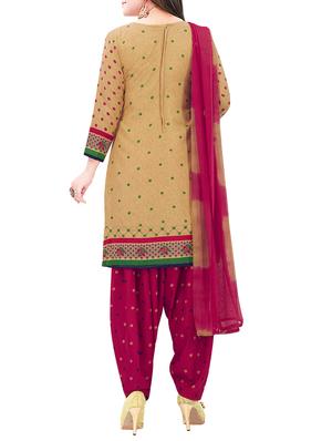 set of 2 multicolor unstitched suit combo - 16186663 - Standard Image - 5