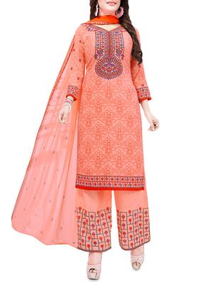 set of 2 multicolor unstitched suit combo - 16186666 - Standard Image - 2