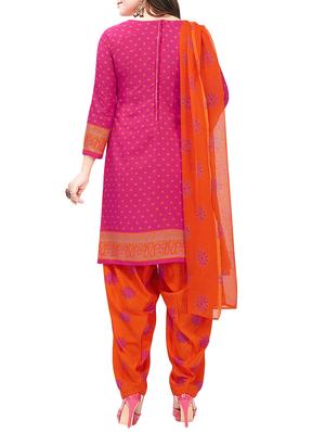 set of 2 multicolor unstitched suit combo - 16186666 - Standard Image - 5