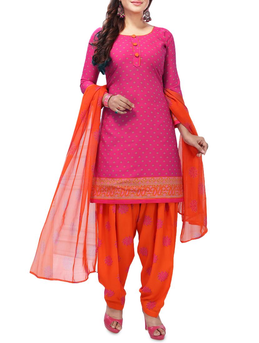 set of 2 multicolor unstitched suit combo - 16186681 - Zoom Image - 2