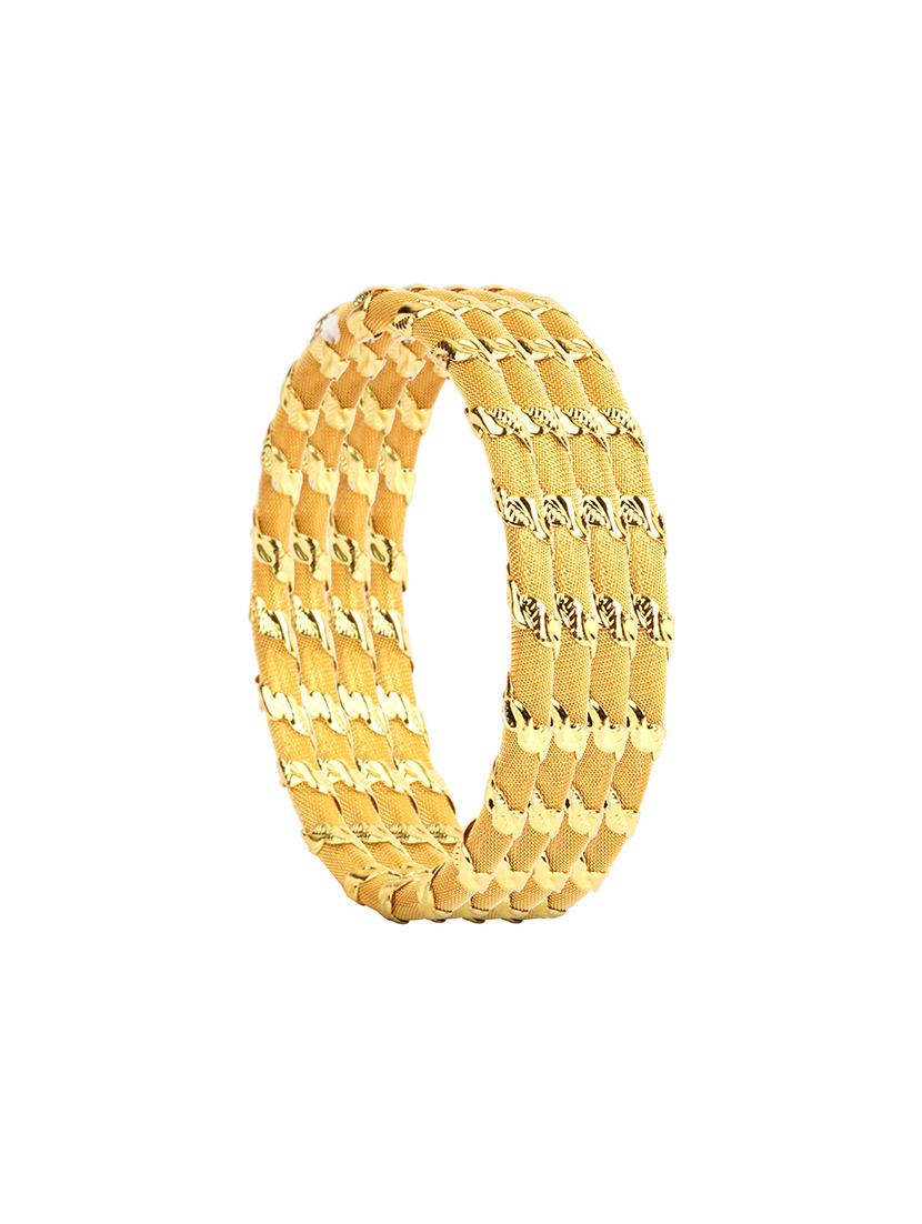 gold brass bangle - 16187091 - Zoom Image - 2