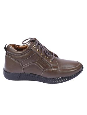 brown leather lace up shoes - 16187572 - Standard Image - 2