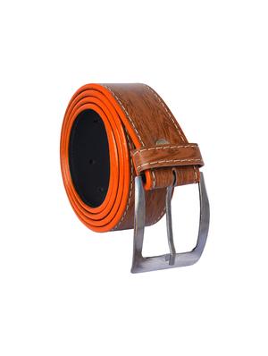 brown leatherette belt - 16187914 - Standard Image - 2