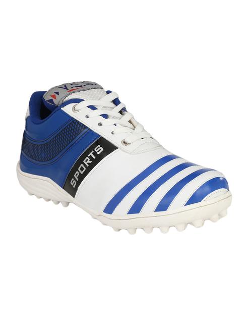 white leatherette sport shoes - 16189164 - Standard Image - 1