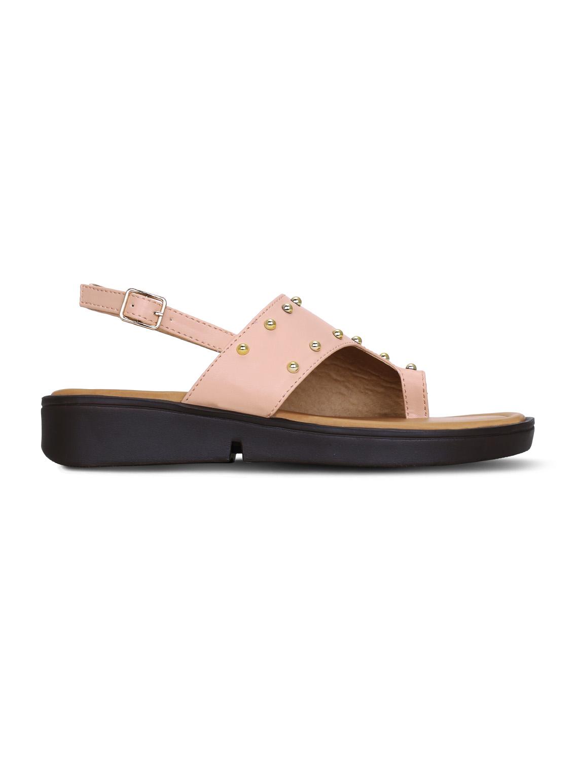 pink flat forms sandals - 16189913 - Zoom Image - 2