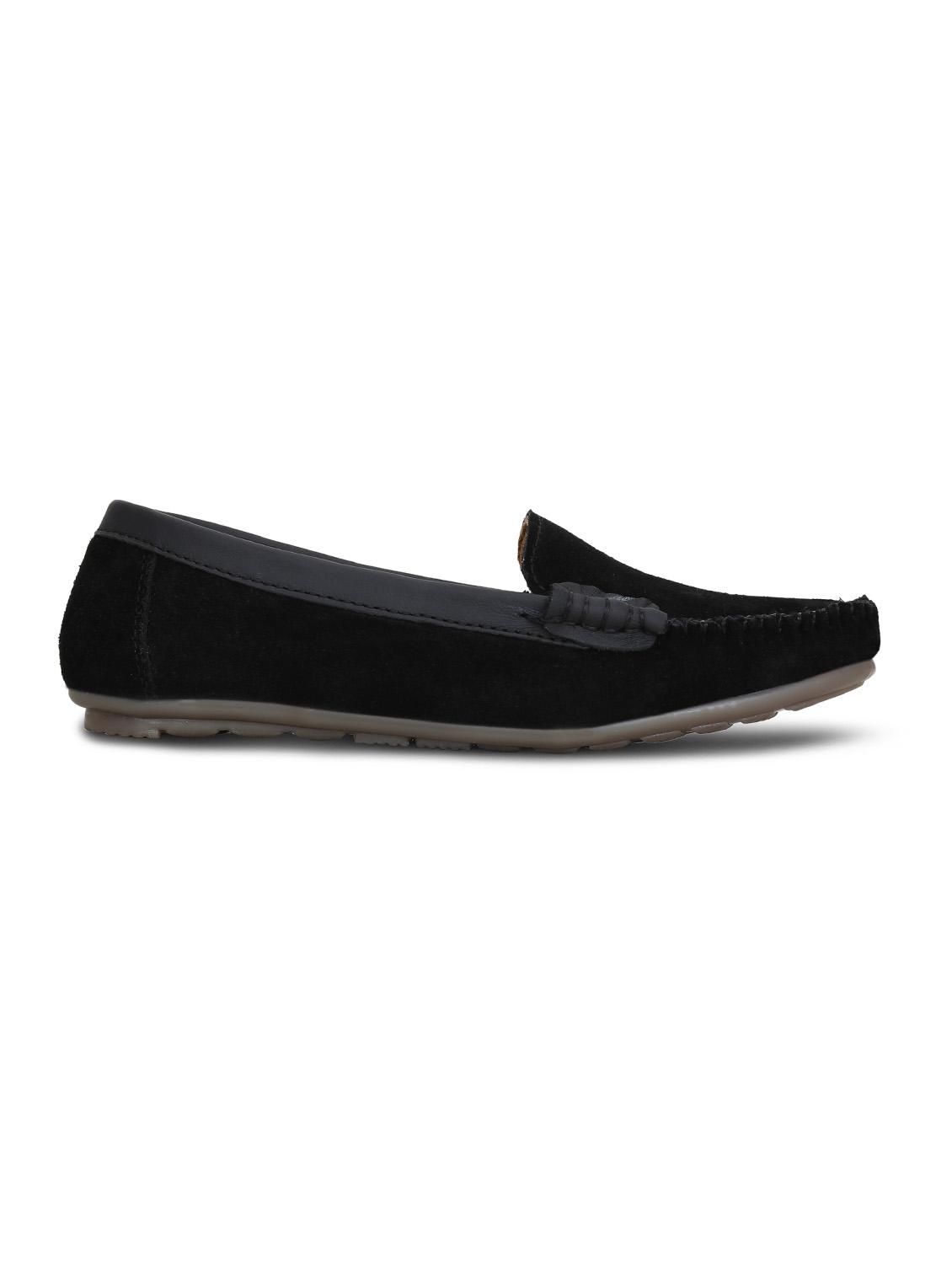 black slip on loafers - 16189925 - Zoom Image - 2