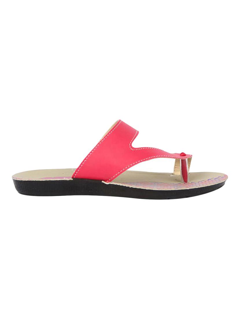 pink one toe flip flops - 16190566 - Zoom Image - 2
