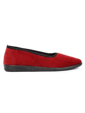 red slip on casual shoes - 16190678 - Standard Image - 2