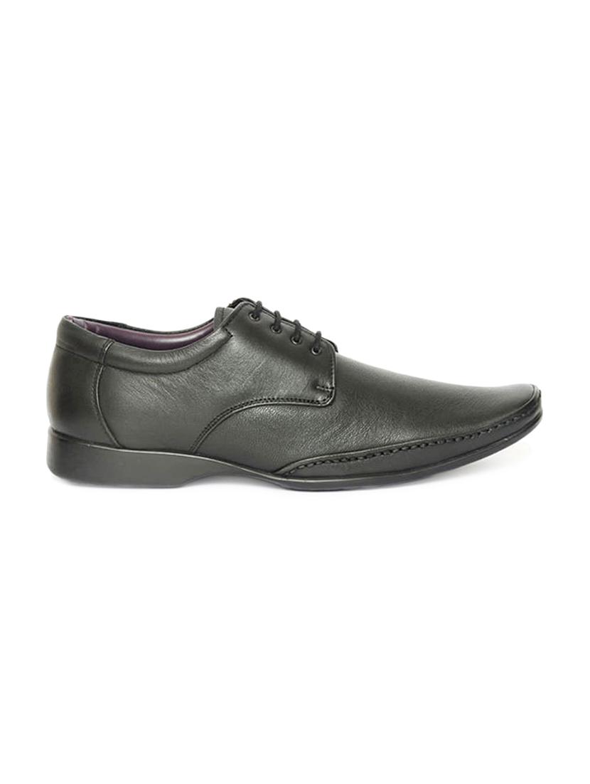 black leather lace-up derbys - 16190865 - Zoom Image - 2