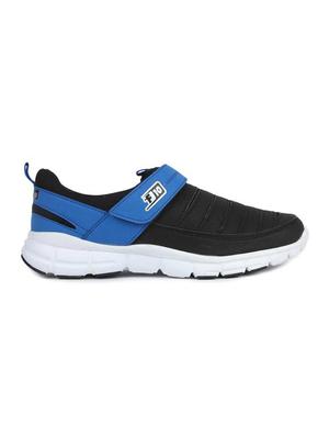black leatherette sport shoes - 16191298 - Standard Image - 2