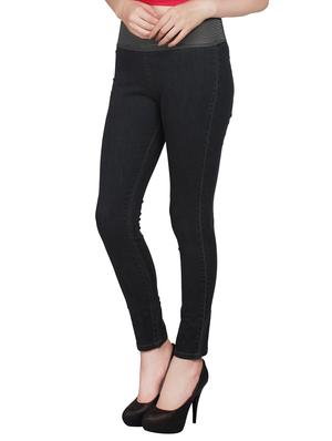high rise solid jegging - 16193753 - Standard Image - 2