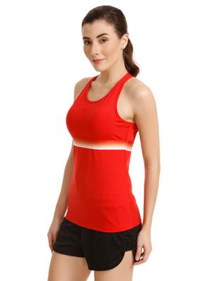 cut out detail racer back tank tee - 16194093 - Standard Image - 2