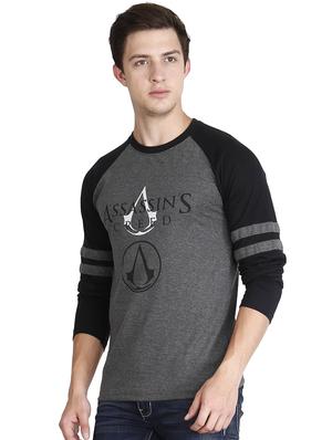 grey raglan t-shirt - 16194299 - Standard Image - 2