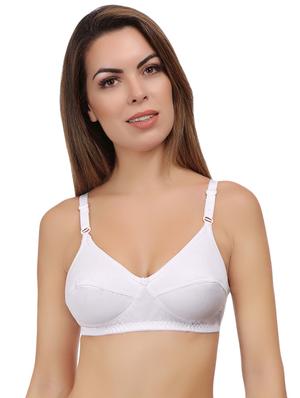 Set of 2 floral patch solid bras - 16195149 - Standard Image - 2