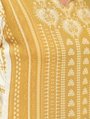 digital printed straight kurta - 16195236 - Standard Image - 5
