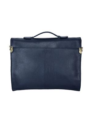 blue leatherette (pu) messenger bag - 16197612 - Standard Image - 2