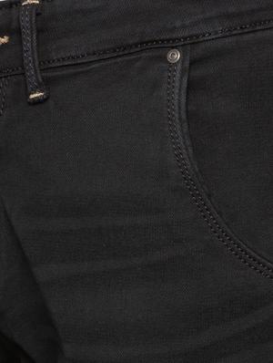 black cotton plain jeans - 16197861 - Standard Image - 5