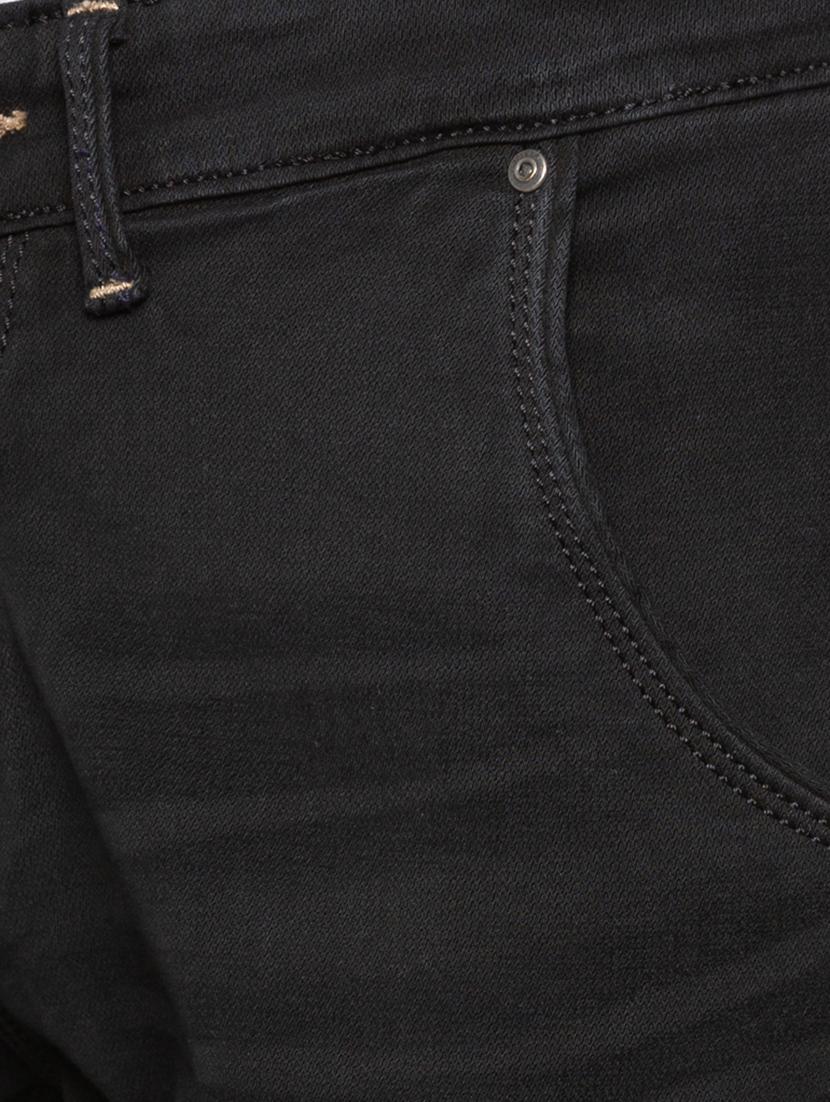 black cotton plain jeans - 16197861 - Zoom Image - 5