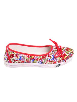 red slip on casual shoes - 16198810 - Standard Image - 2