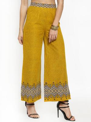 Printed flared ethnic dress - 16199726 - Standard Image - 2