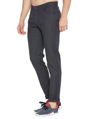 blue solid chinos - 16200145 - Standard Image - 2