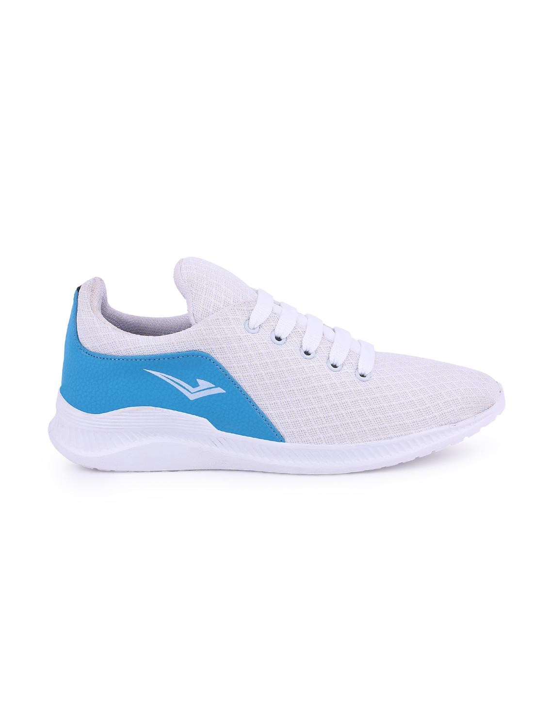 white mesh lace up sport shoes - 16200490 - Zoom Image - 2