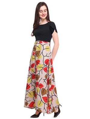 tulip sleeved maxi dress - 16200652 - Standard Image - 2