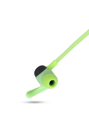 green plastic in ear phones - 16200784 - Standard Image - 5