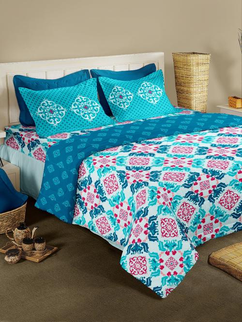 double bed comforter with silken filling - 16202851 - Very Small Image - 1