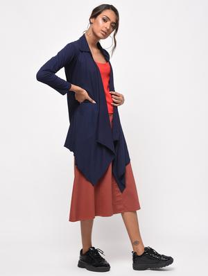shirt collar asymmetric shrug - 16204467 - Standard Image - 2