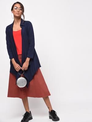 shirt collar asymmetric shrug - 16204467 - Standard Image - 5