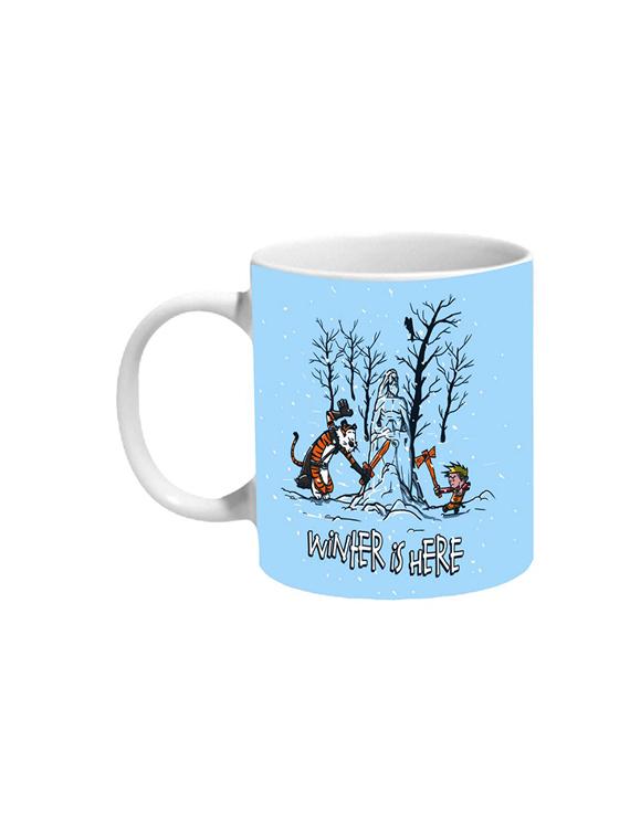 game of thrones calvin and hobbes ceramic mug - 16206700 - Zoom Image - 2
