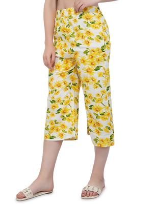 high rise floral culotte - 16208530 - Standard Image - 2