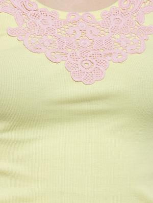 lace detail tank tee - 16208564 - Standard Image - 5