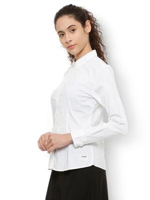 polka dotted buttoned up shirt - 16209037 - Standard Image - 2