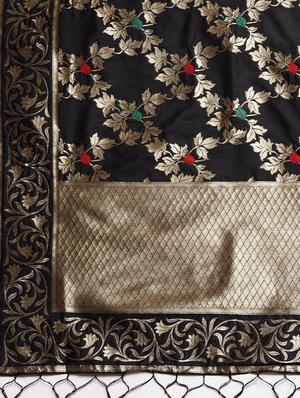 zari motifs banarasi dupatta - 16209749 - Standard Image - 2